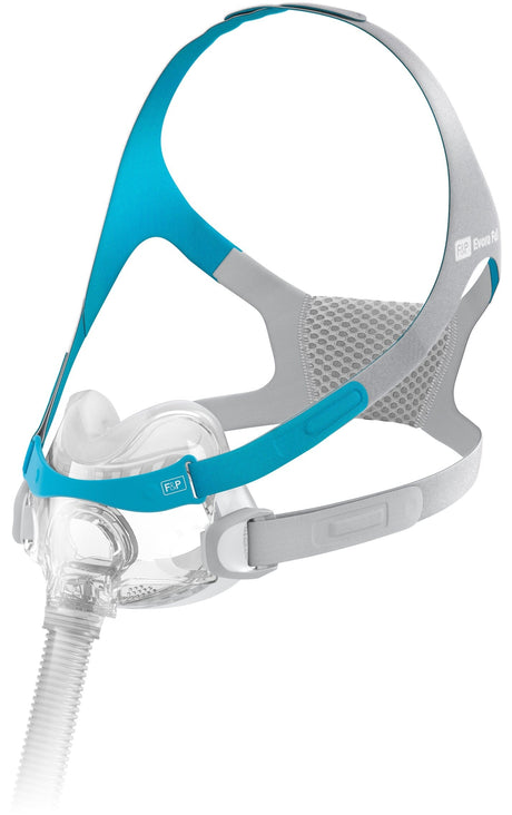 Image of Evora Full Face PAP Therapy Mask with Headgear, Extra Small