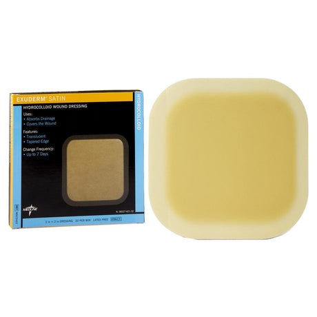 Image of Exuderm® Satin Hydrocolloid Wound Dressing, 2" x 2"