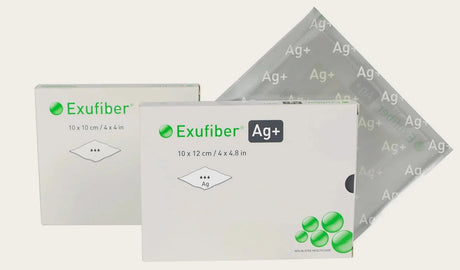 Image of Exufiber® Ag+ Antimicrobial Gelling Fiber Dressing