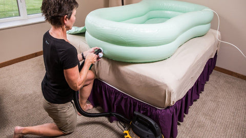 EZ-BATHE® Inflatable Tub Body Wash – Save Rite Medical