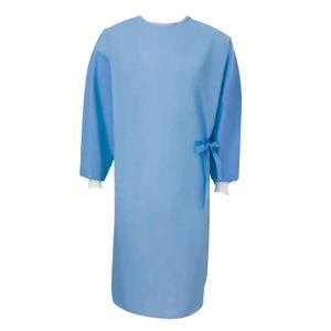 Image of Fabric-Reinforced Sterile-Back Surgical Gown, Large, Disposable