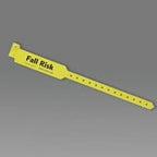 Image of Fall Risk Alert Band, Yellow, Snap Closure