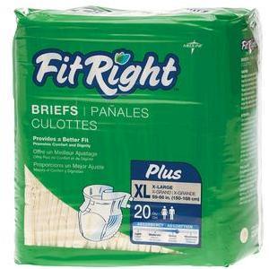 Image of FitRight Plus Brief 2X-Large 60" - 69"
