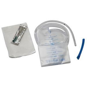 Image of Flatus Bag with Rectal Tube Pre-lubricated Tip and Harris Flush Tube 24 fr x 19"
