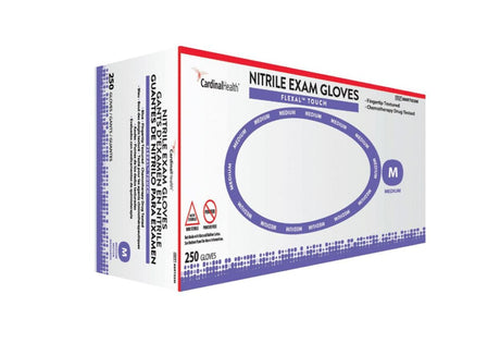 Image of FLEXAL Touch Powder-Free Nitrile Exam Gloves 3.5 mil (0.09 mm) Thick, Blue