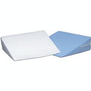 Image of Foam Bed Wedge, White Cover, 10" X 24" X 24"