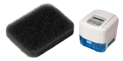 Foam Pollen Filter for RESPIRONICS Aria LX, Solo, Plus, LX