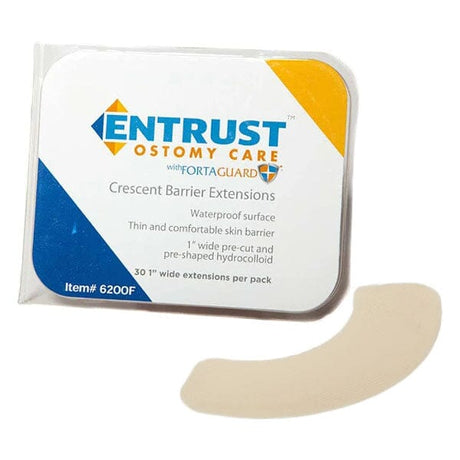 Image of Fortis Entrust™ Crescent Barrier Extension, C Shaped, with FortaGuard™, 1" Wide