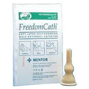 Image of Freedom Cath Latex Self-Adhering Male External Catheter, 35 mm