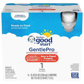 Image of Gerber Good Start GentlePro Ready-to-Feed, Tetra Pack, 8.45 fl oz
