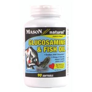 Image of Glucosamine and Fish Oil Softgels, 90 Count