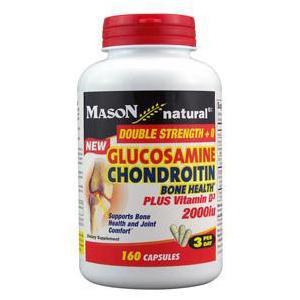 Image of Glucosamine Chondroitin Plus Vitamin D3 2000IU Capsules, 160 Count