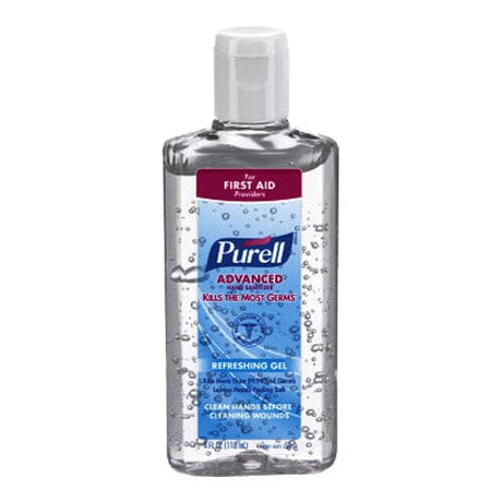 Image of Gojo Purell® Advanced Instant Hand Sanitizer Gel, 4 oz, Portable Flip Cap Bottle