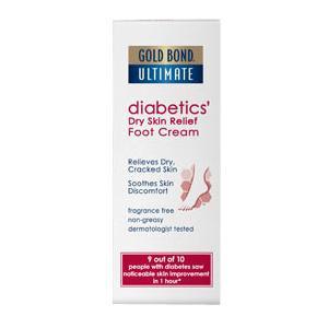 Image of Gold Bond® Ultimate Diabetics' Dry Skin Relief Foot Cream 3.4 oz