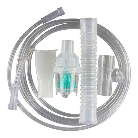 Image of Hand Held Nebulizer, Full Kit (Anti-Drool "T")