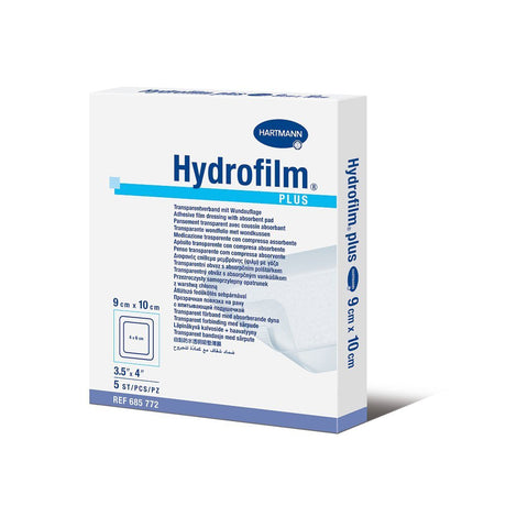 Image of Hartmann Hydrofilm® Plus Self-Adhesive Film Dressing With Absorbent Pad