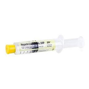 Image of Heparin Pre-Filled Catheter Flush Syringe 100U 5 to 10  mL