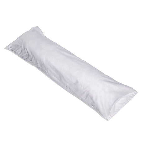 Image of Hermell Products Body Pillow with Cover 52" x 16" White