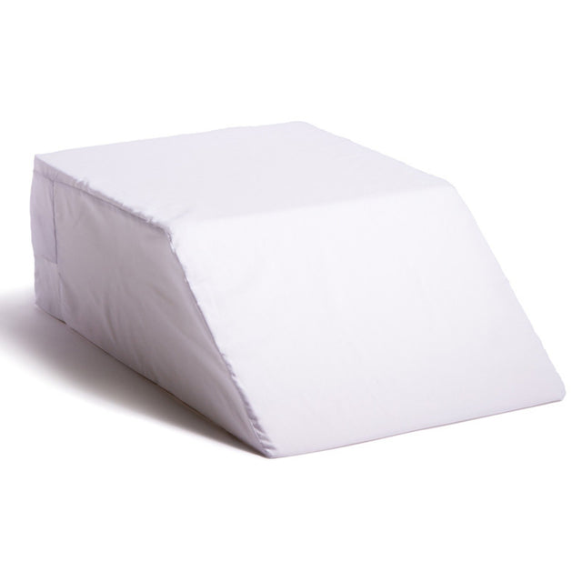 Image of Hermell Products Elevating Leg Rest with White Polycotton Cover, Polyurethane Foam 20" x 26" x 8"