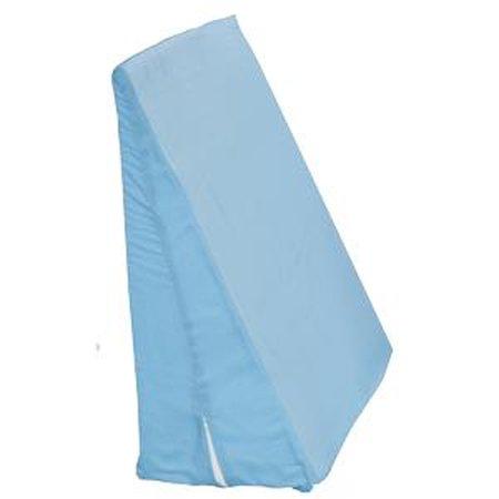 Image of Hermell Products Slant Bed Wedge 23" x 21" x 7" Blue, Poly/Cotton