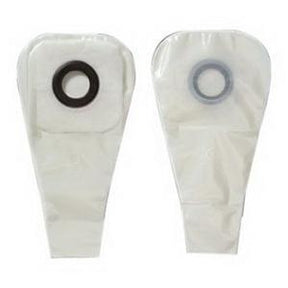 Image of Hollister One-Piece Drainable Pouch with 1-1/2" Pre-Cut Convex Karaya 5 Skin Barrier, 12" L, Clamp Closure, Transparent