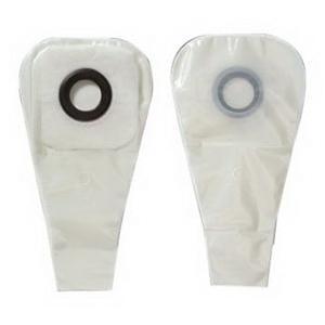 Image of Hollister One-Piece Drainable Pouch with 2" Pre-Cut Convex Karaya 5 Skin Barrier, 12" L, Clamp Closure, Transparent