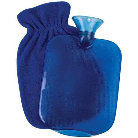Image of Hot Water Bottle with Fleece Cover