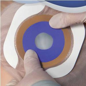 Image of Hydrofera Hydrofera Blue Foam Dressing, with Moisture-Retentive Film, 4" x 4.75" Island