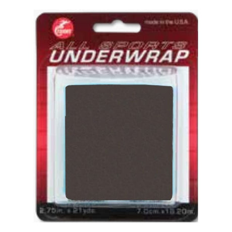Image of Hygenic Cramer® All Sports Tape Underwrap, 2-3/4" x 21yd, Black