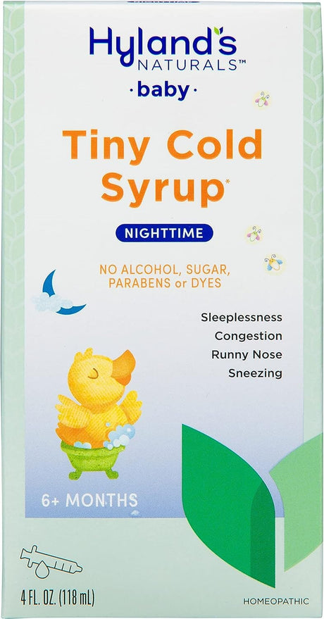 Image of Hyland's Baby Nighttime Tiny Cold Syrup, 4 oz