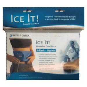 Image of Ice It! ColdComfort Cold Therapy Refill, B-Pack Double 6" x 9"