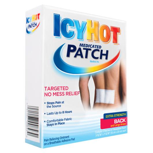 Image of Icy Hot Topical Analgesic Patch, Extra Strength, Back and Large Areas