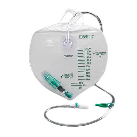Image of Infection Control Urinary Drainage Bag with Anti-Reflux Chamber 2,000 mL
