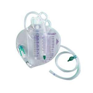 Image of Infection Control Urine Meter 350 mL with Bacteriostatic Collection System Drainage Bag 2,500 mL