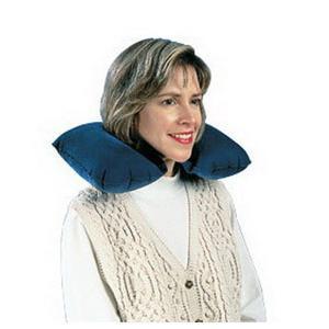 Image of Inflatable Neck Rest Pillow with Carrying Pouch