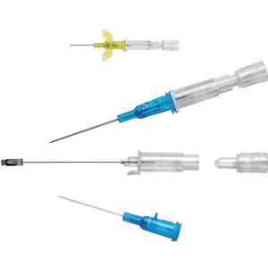 Image of Introcan Safety IV Catheter 22G x 1", Polymer