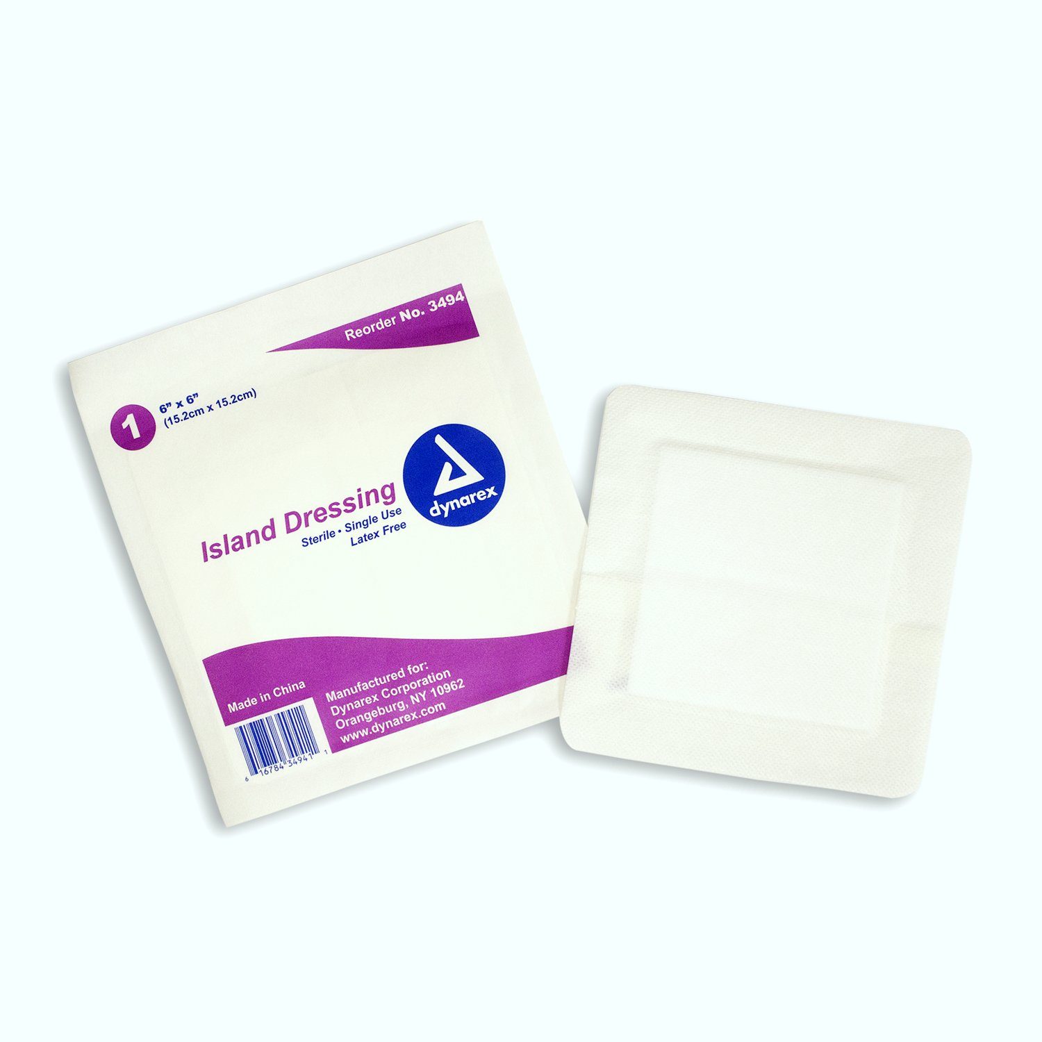 Island Dressing Sterile 6" x 6" - Box of 25 Island Dressing Sterile 6" x 6" - Box of 25