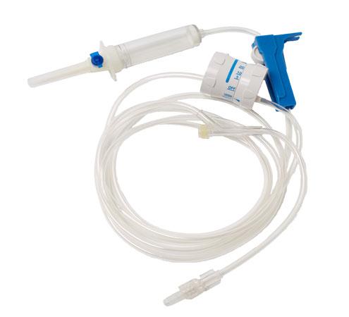 Image of TrueCare IV Administration Set with GVS EasyDrop® Flow Regulator, 20 Drops/mL, 92" Length