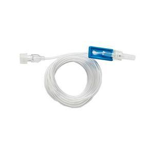 Image of IV Microbore Extension Set, 60"L Male/Female Luer Lock With Slide Clamp 2.0 mL