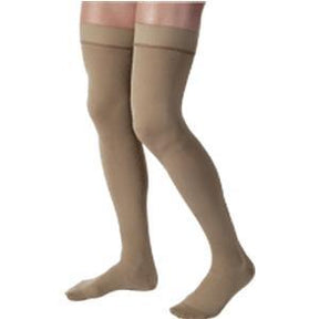 Image of Jobst For Men Thigh High,Khaki, Med,20-30 mm,Pair