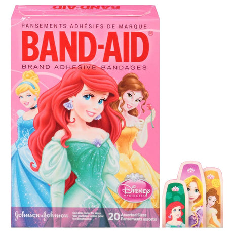 Image of Johnson & Johnson Band-Aid® Disney Princesses™ Adhesive Bandage, Waterproof