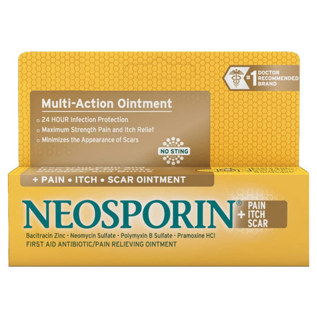 Image of Johnson & Johnson NEOSPORIN® Plus Pain Itch Scar Antibiotic Ointment, 1 oz