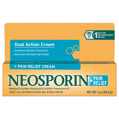 Image of Johnson & Johnson NEOSPORIN® Plus Pain Relief Cream, 0.5 oz