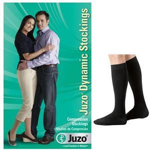 Image of Juzo Dynamic Knee-High, 30-40, Full Foot, Black, Size 4