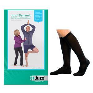 Image of Juzo Dynamic Knee-High, 30-40, Full Foot, Black, Size 5