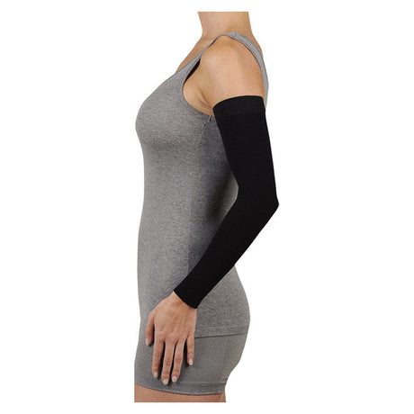 Image of Juzo® Dynamic Arm Sleeve, 20 to 30mmHg, Size III Max, Long, Black