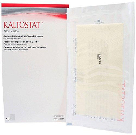 Image of KALTOSTAT Calcium Sodium Alginate Dressing 4" x 8"