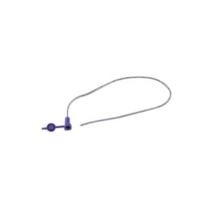 Image of Kangaroo™ Polyurethane Feeding Tube Radiopaque Line with Safe Enteral Connections 5fr, 36" L, Purple