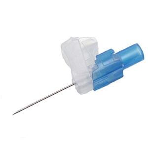 Image of Kendall Magellan™ Hypodermic Safety Needle with Integrated Safety Shield 25G x 1" L, One Handed Design 50/bx