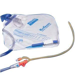 Image of Kenguard Silicone-Coated 2-Way Foley Catheter Tray 16 Fr 5 cc